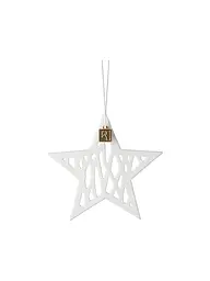 RAEDER | Ciondolo Stella di Natale 8x8cm Bianco | Bianco