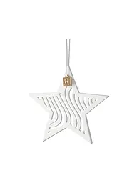 RAEDER | Ciondolo Stella di Natale 8x8cm Bianco | Bianco