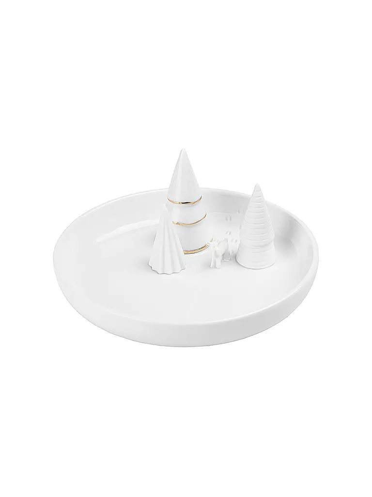 RAEDER | Ciotola Foresta | Bianco