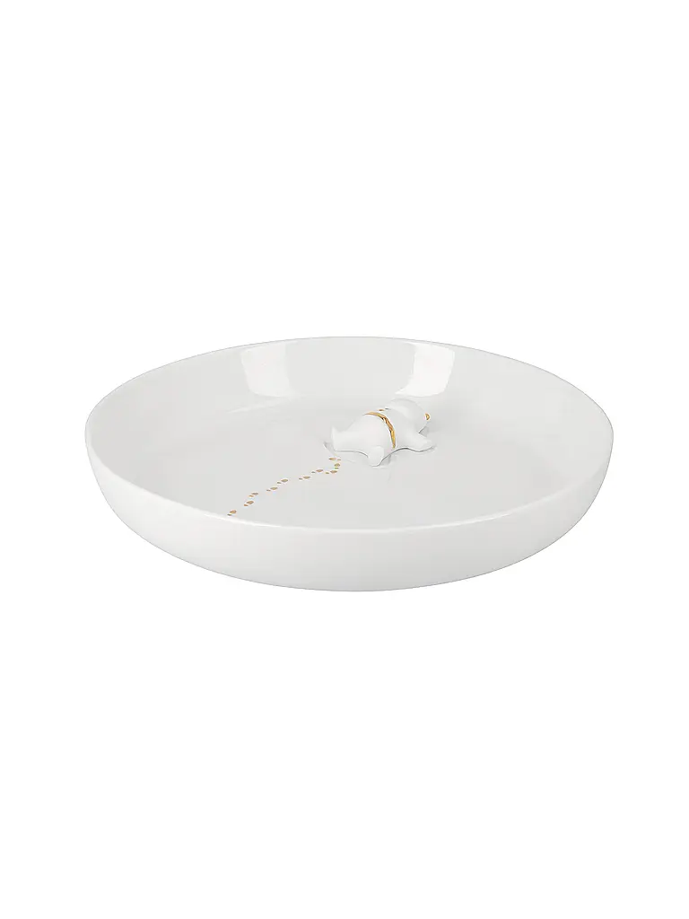 RAEDER | Ciotola natalizia Santas 25cm Scheeengel | Bianco