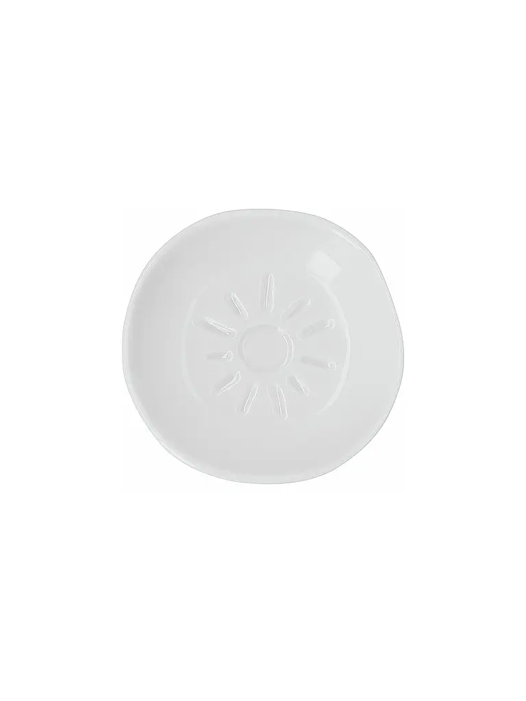 RAEDER | Ciotola portafortuna Sole 6cm | Bianco