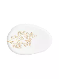 RAEDER | Ciotola RAMO DORATO 28,5x20cm Bianco | Bianco