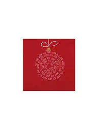 RAEDER | Cocktail Servietten 25x25cm ALLE JAHRE WIEDER | Rosso