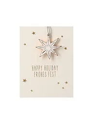 RAEDER | Decorazione natalizia MINI-ORNAMENT Ramo di vischio | Oro