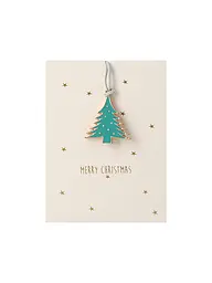 RAEDER | Decorazione natalizia MINI-ORNAMENT Ramo di vischio | Oro
