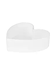 RAEDER | DINING Ciotola a forma di cuore 13x13x4cm | Bianco
