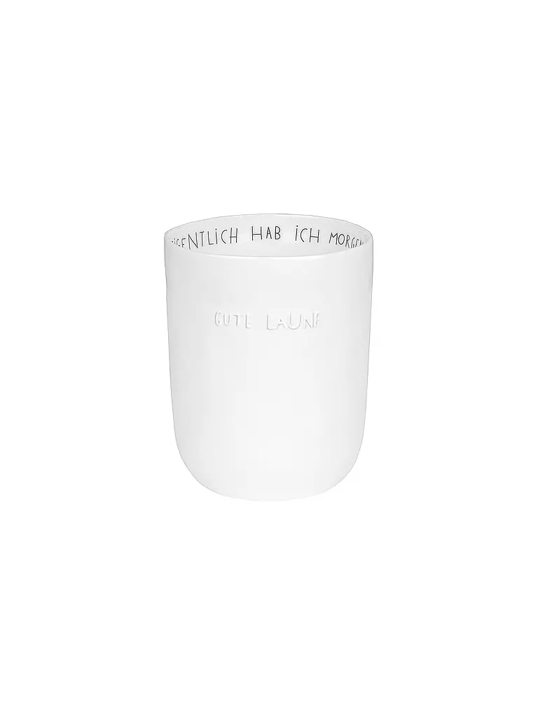 RAEDER | DINING Tazza da colazione buon umore 400ml | Bianco