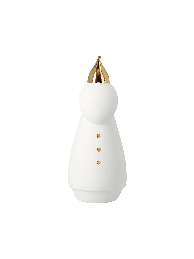 RAEDER | Figura natalizia LED Babbo Natale con mantello | Bianco