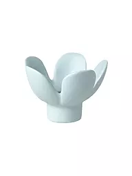 RAEDER | Portacandela BLUME 8x8x5,5cm Verde | Blu chiaro