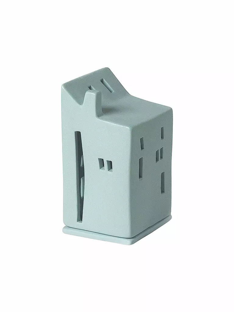 RAEDER | Lichthaus 6,3x7x11cm Blu | Blu chiaro
