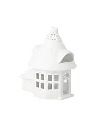 RAEDER | Lichthaus natalizia Torre con tetto di paglia | Bianco