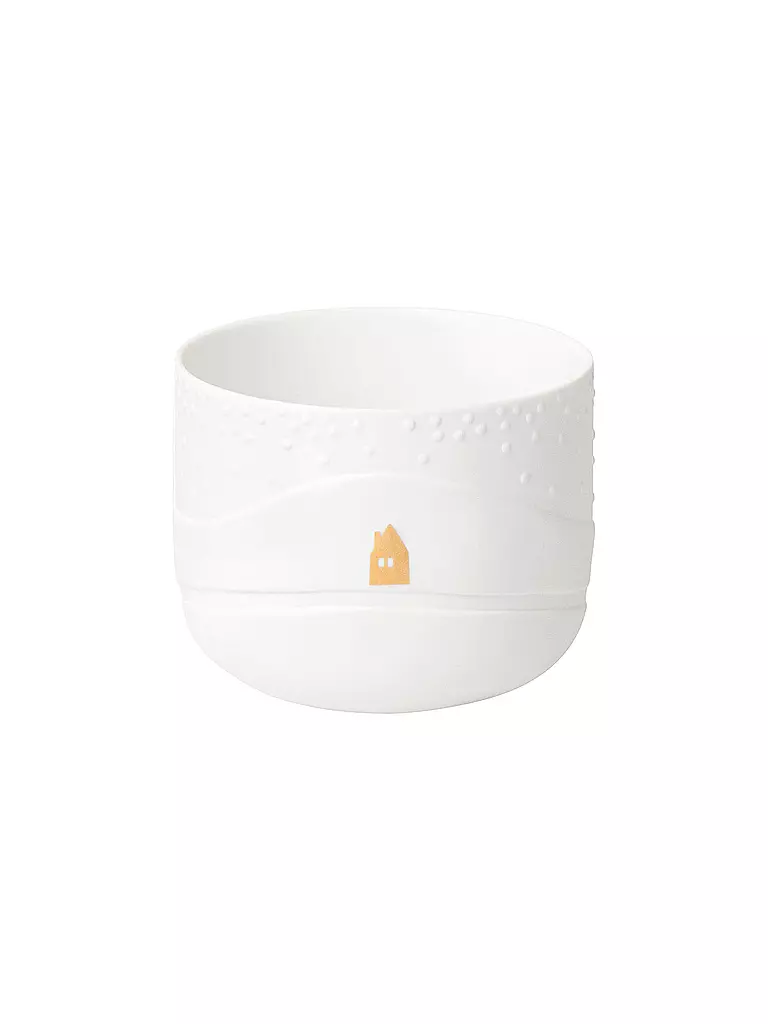RAEDER | Lumino da tè 9cm SCHNEETAG Fiocco di neve | Bianco