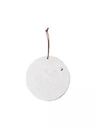 RAEDER | Medaillon POESEI 10,5cm La nostra nostalgia | Bianco