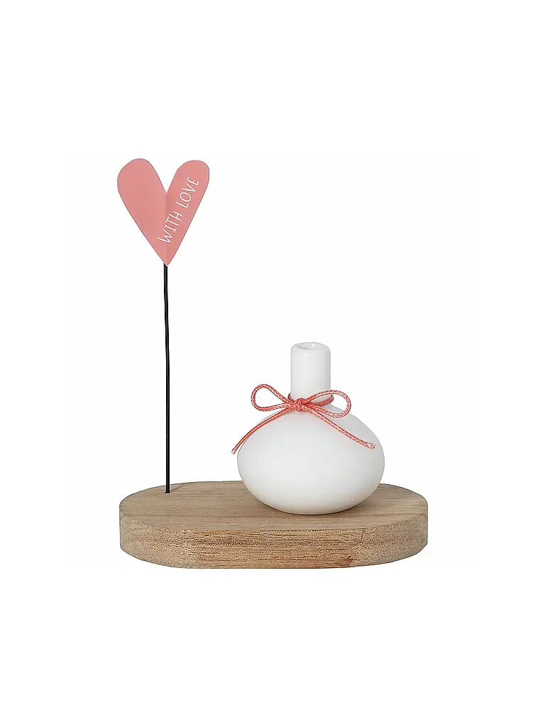RAEDER | Minivaso Auguri di compleanno With Love | Bianco