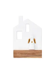 RAEDER | Oggetto luminoso natalizio Casa dell'angelo custode bianco | Bianco