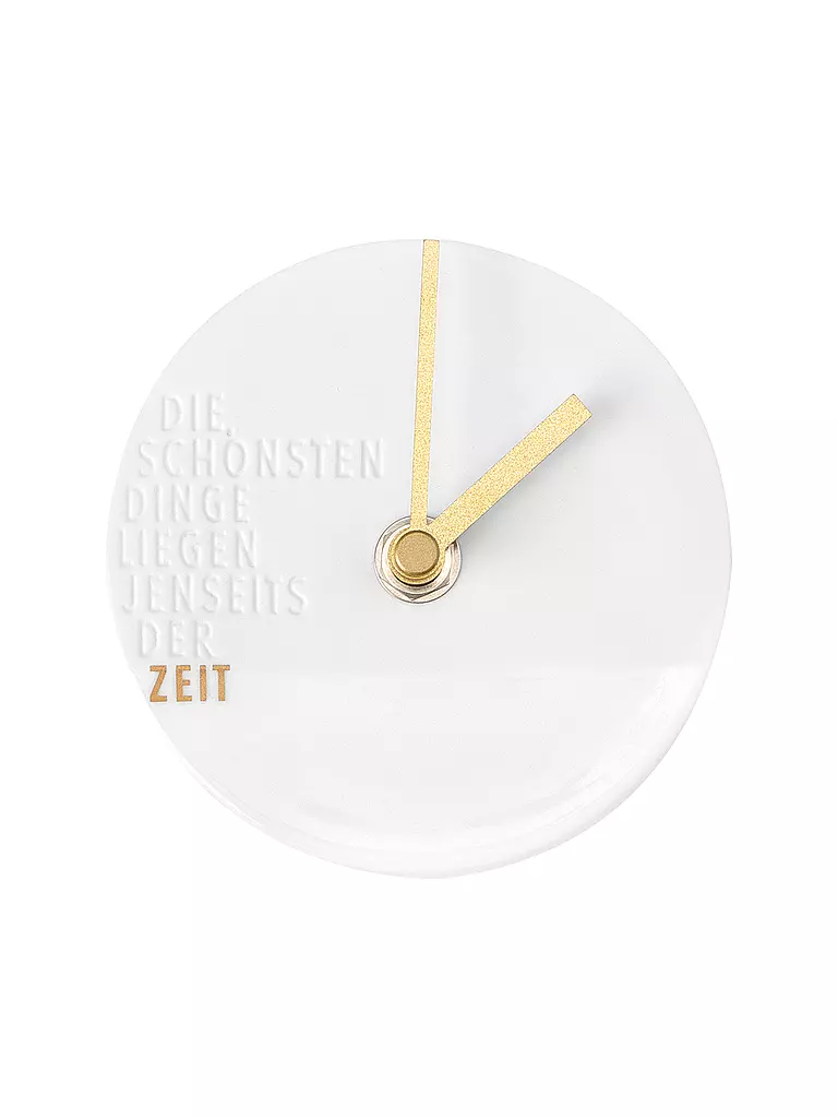RAEDER | Orologio da parete 10cm LE COSE PIÙ BELLE | Bianco