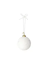 RAEDER | Palla di Natale 6cm Ramo invernale | Bianco