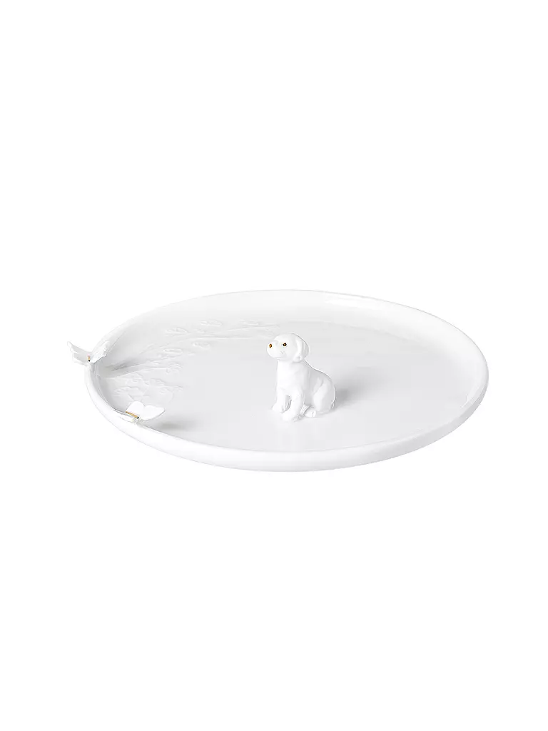 RAEDER | Piatto 17cm CANE Bianco | Bianco