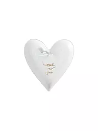 RAEDER | Herzteller Goldherz Weiss  | Bianco