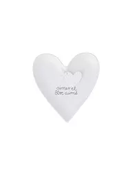 RAEDER | Herzteller Goldherz Weiss  | Bianco