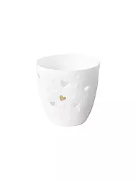 RAEDER | Poesilicht Goldene Herzen Weiss  | Bianco