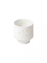 RAEDER | Portacandela 8x8,5cm STERNSCHNUPPE Stelle cadenti | Bianco