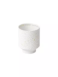 RAEDER | Portacandela natalizio 9,5x12cm COSTELLAZIONI Su ogni strada | Bianco