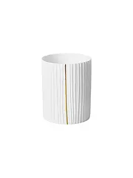 RAEDER | Portacandela plissettato bianco | Bianco