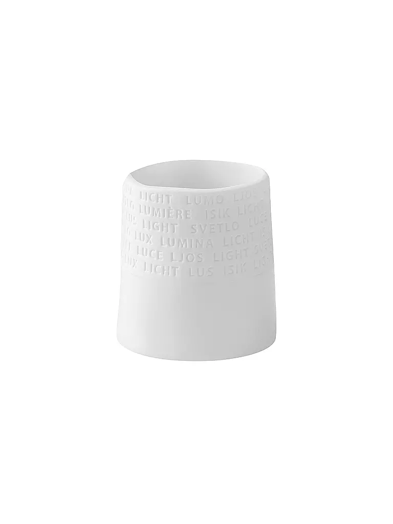 RAEDER | Portacandela Raumpoesie 6,5x7cm di altezza | Bianco
