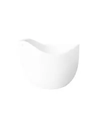 RAEDER | Portauovo SCHALENTIER Henne 6,4x4,5x5cm Early Bird | Bianco