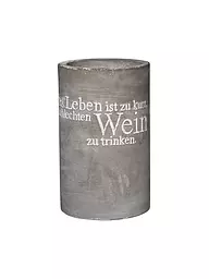 RAEDER | Flaschenkühler aus Beton 21cm "Any Time" | Grigio
