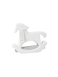 RAEDER | Segnaposto natalizio cavallo a dondolo | Bianco