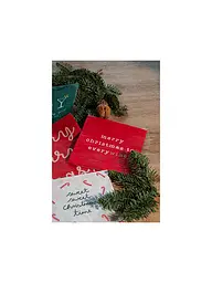 RAEDER | Servietten natalizie 25x25cm | Rosso