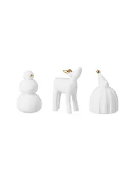 RAEDER | Set di figure invernali da 3 pezzi. Bianco | Bianco