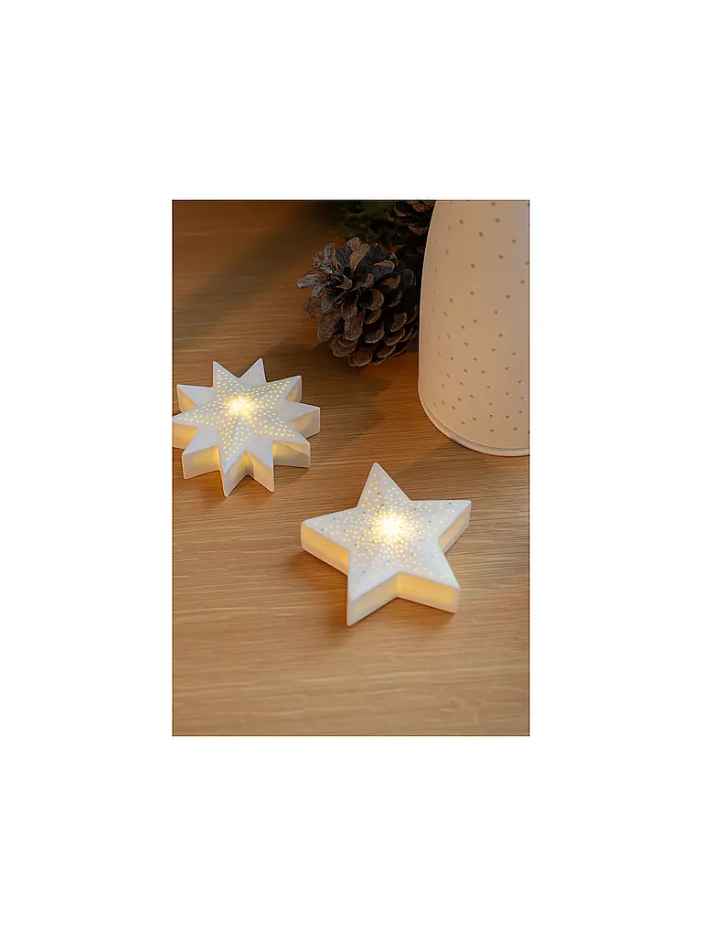 RAEDER | Stella di Natale a LED | Bianco
