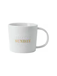 RAEDER | Tazza - Tazza di poesia 320ml Vita, Concerto dei desideri | Bianco