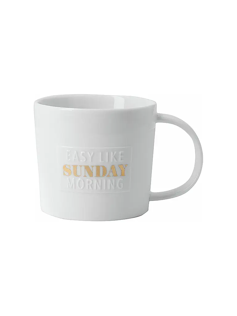RAEDER | Tazza - Tazza di poesia 320ml Sunday Morning | Bianco