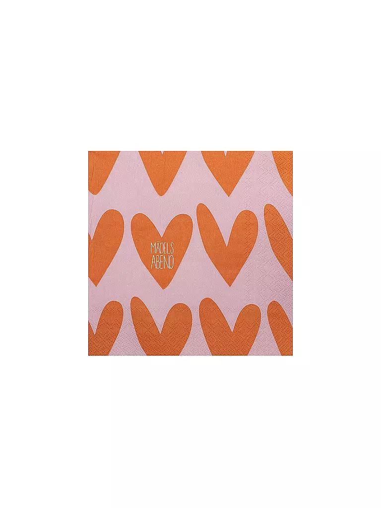RAEDER | Tovaglioli da pranzo 33x33cm MAEDELSABEND | Rosso