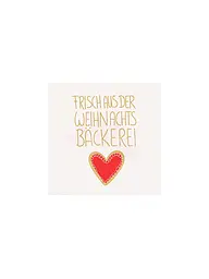 RAEDER | Tovaglioli natalizi 25x25 cm | Beige