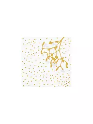 RAEDER | Tovaglioli natalizi 33x33cm VISCHIO | Bianco