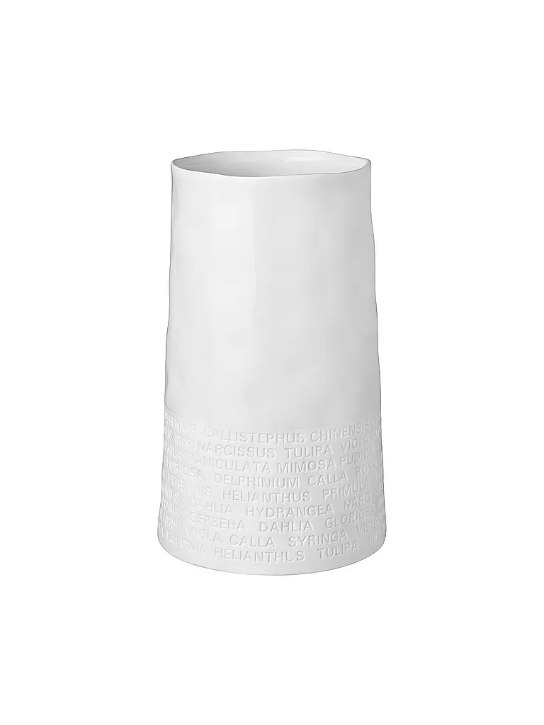 RAEDER | Vaso 20 cm | Bianco
