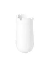 RAEDER | Vaso 7,8x15,5 DAS BLUEHENDE LEBEN Lilly | Bianco