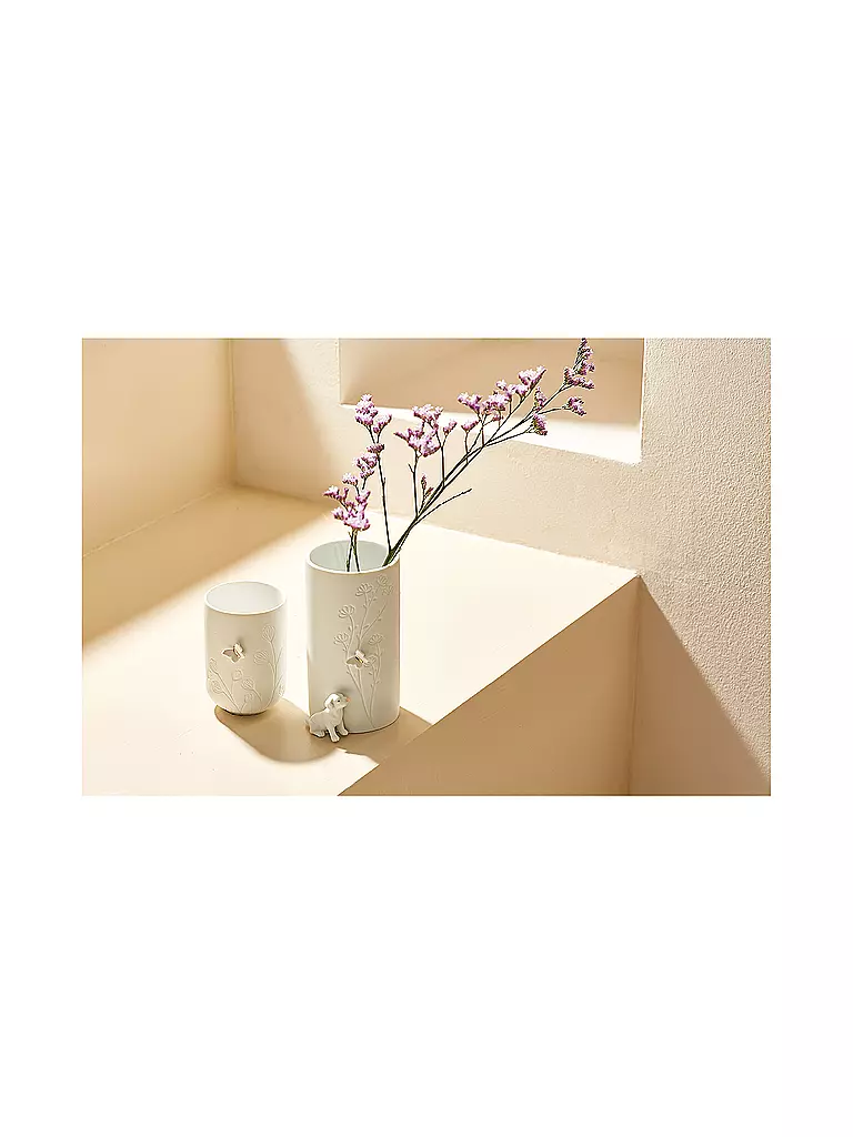 RAEDER | Vaso 9x13cm CANE SEDUTO Bianco | Bianco