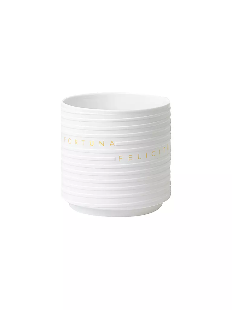 RAEDER | Vaso da fiori EINKLANG GLÜCK 14x14cm Bianco | Bianco