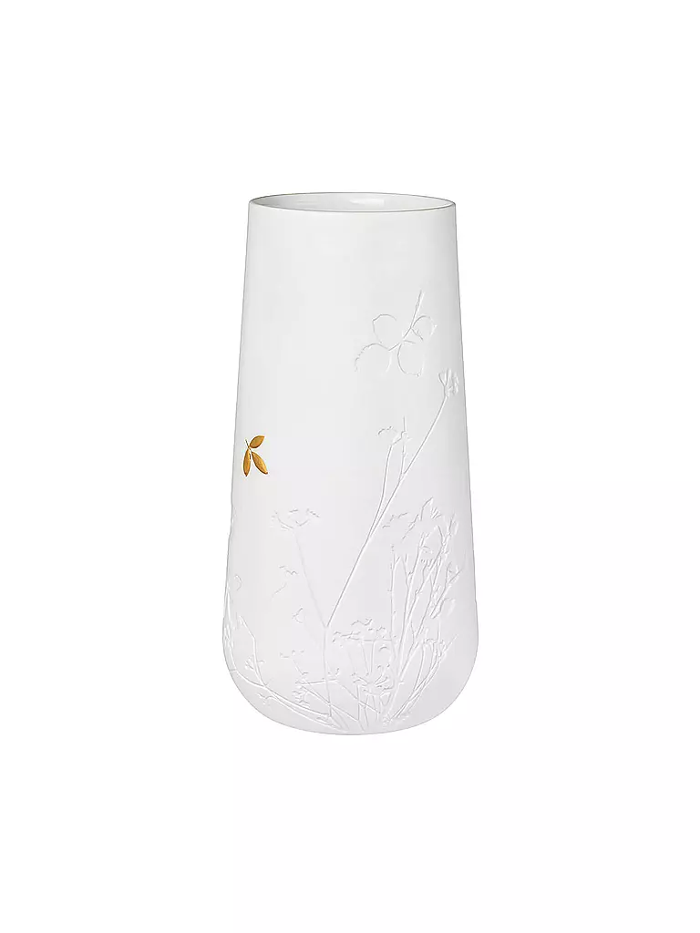RAEDER | Vaso in porcellana grande 25 cm | Bianco