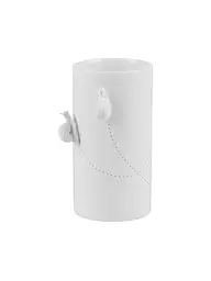 RAEDER | Vaso Lumaca Living | Bianco