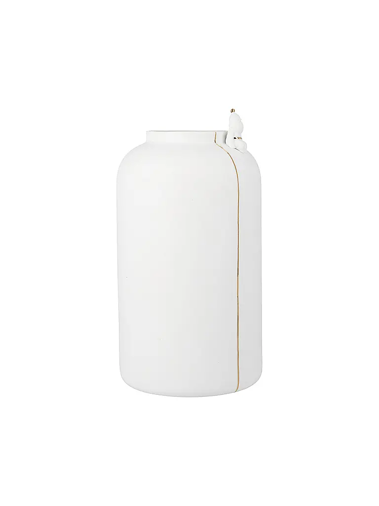 RAEDER | Vaso natalizio Fiore invernale di Babbo Natale | Bianco