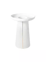 RAEDER | Vaso Plissettato Bianco | Bianco