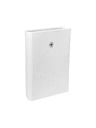 RAEDER | Vaso STORIE DI NATURA 17,5x5x26cm Scrivere storie | Bianco