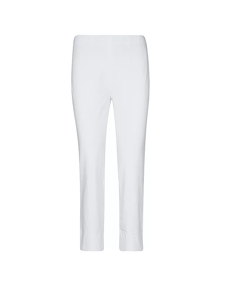 RAFFAELLO ROSSI | Pantaloni "Penny Techno" 6/8 | Bianco